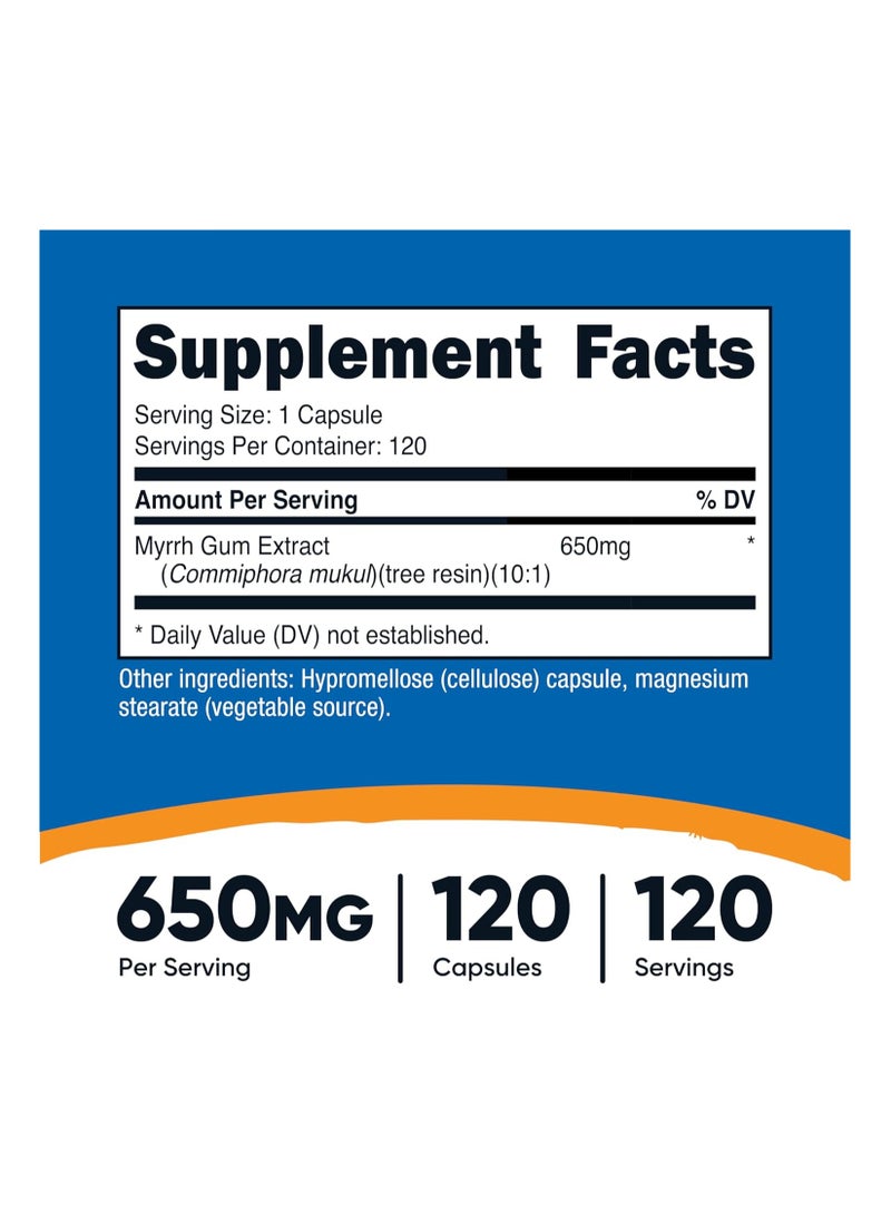 حبوب المرة 650 مجم 120 كبسول خالي من الجلوتين - Image 5