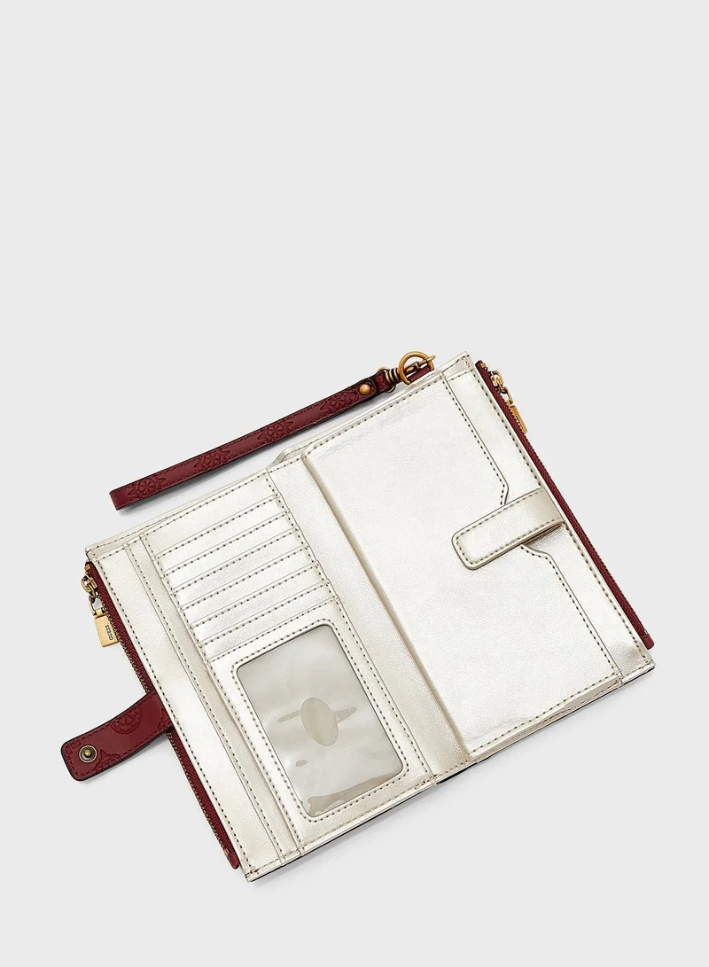 GUESS Laurel Double Zip Organizer Wallet
