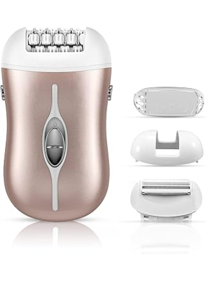 KASTWAVE Epilator for Women, Cordless Depilator for Women, Rechargeable Lady Face Shaver, Hair Removal Device for Arm Leg Underarm (Pink) - Image 1