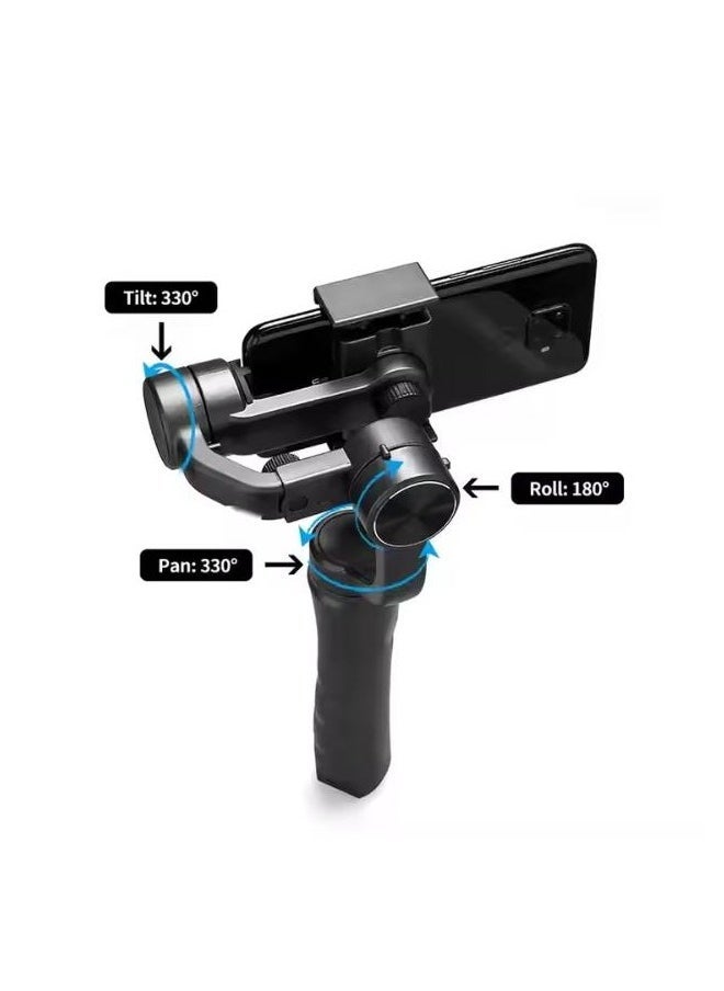 Raxoom 3 Axis Handheld Smart Phone Holder Action Camera Video Gimbal Stabilizer Indoor Outdoor Perfect For Vlogger And Content Creator - Image 5