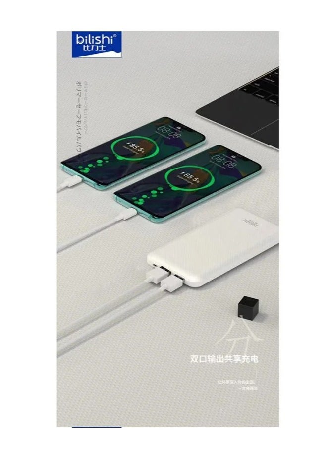 Generic - bilishi Power Bank 10000mAh 2 USB Port – B-01 - Image 1