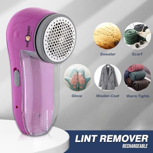 Pick Ur Needs Lint Remover for Clothes High Range Rechargeable Lint Shaver for All Types of Clothes, Fabrics, Blanket with 1 Extra Blade - Image 3