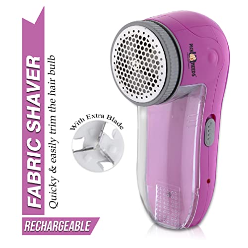 Pick Ur Needs Lint Remover for Clothes High Range Rechargeable Lint Shaver for All Types of Clothes, Fabrics, Blanket with 1 Extra Blade - Image 1