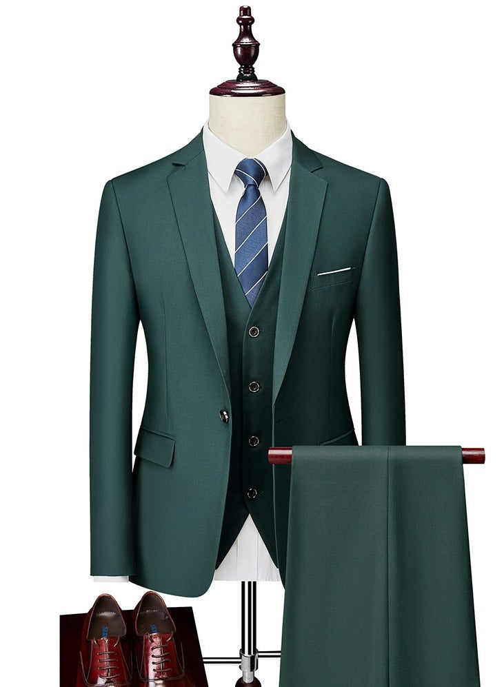 Shougu New Slim Fit Suit Set With Three Pieces - Image 1