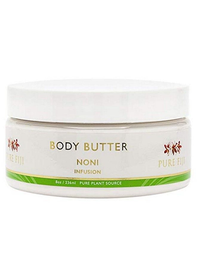 Pure Fiji Hydrating Body Butter Natural Body Butter With Coconut Dilo Macadamia Sikeci Oil Noni 8 Oz  - Image 1