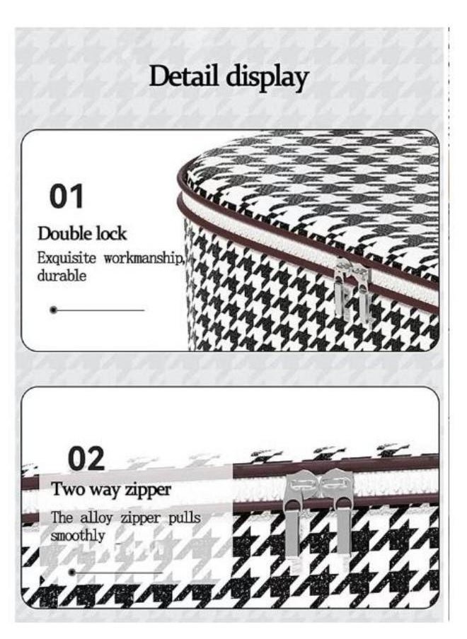 Generic Large Storage Bag  Handheld Quilt Organizer Non-Woven Waterproof And Moisture Resistant Clothes Organizer Foldable  With Durable Handle Storage Organizer 180l Brown Color  - Image 4