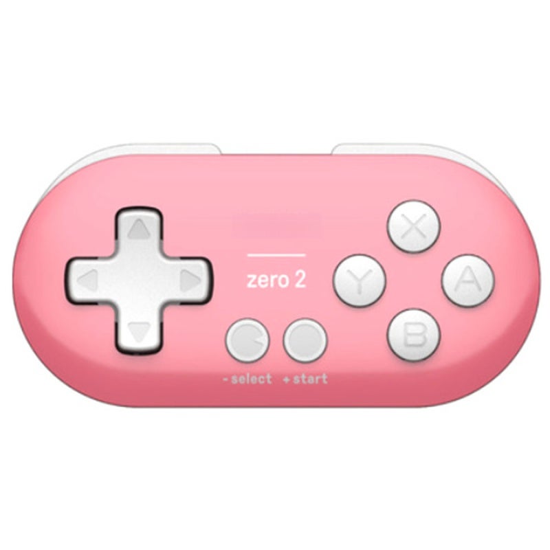 Pink Portable Bluetooth Gamepad: X-input D-input M-ac Switch Keyboard Modes - Wireless BT Connection For Switch Windows Android macOS Steam - Image 1