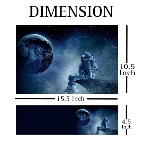 WALLTON - Full Body Cover Laptop Skin Stickers HD Quality Sticker for Laptops Upto 15.6" (Dustproof|Waterproof|Scratchproof|Reusable) - Multi-color-SK-13 - Image 3