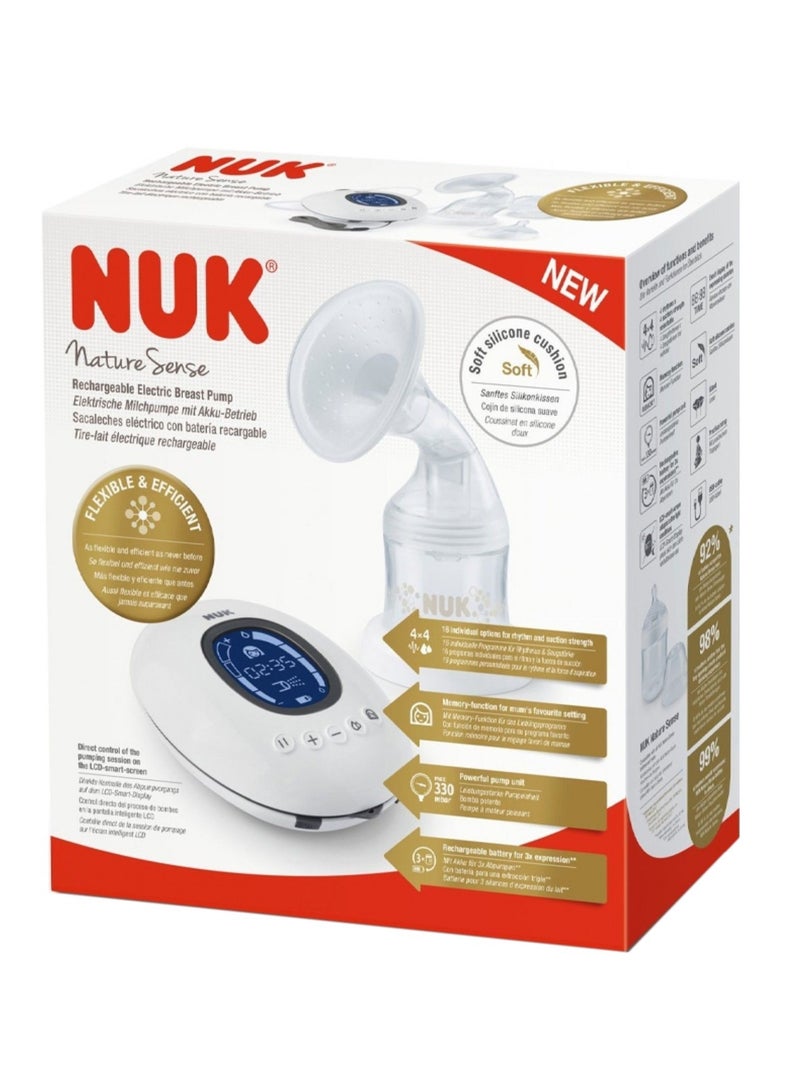 نوك مضخة الثدي الكهربائية Nuk Nature Sense، وحدة واحدة - Image 1