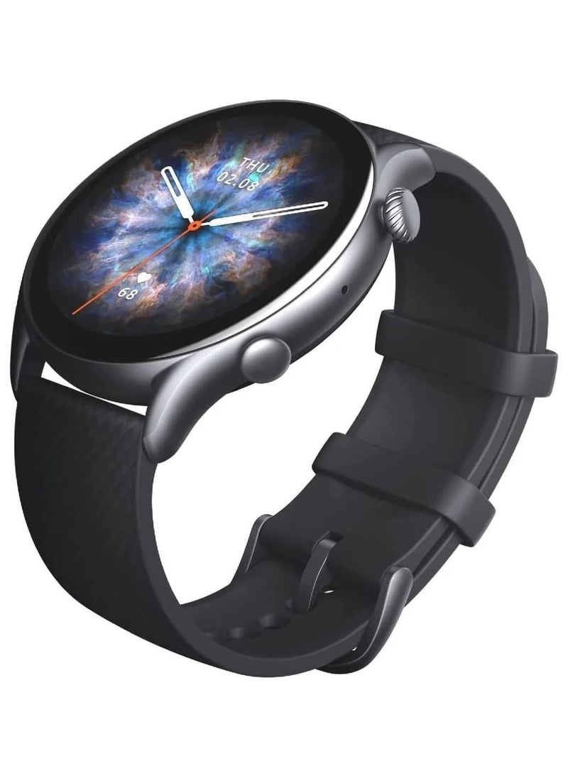 Amazfit GTR-3-PRO-Smart Watch  Latest version-INFINITE- (Smart Watch for Smart phones with Bluetooth Call Alexa GPS WiFi, Men's Fitness Tracker 150 Sports Modes, 1.45”AMOLED Display, Blood Oxygen Heart Rate Tracking)(Black)  - Image 2