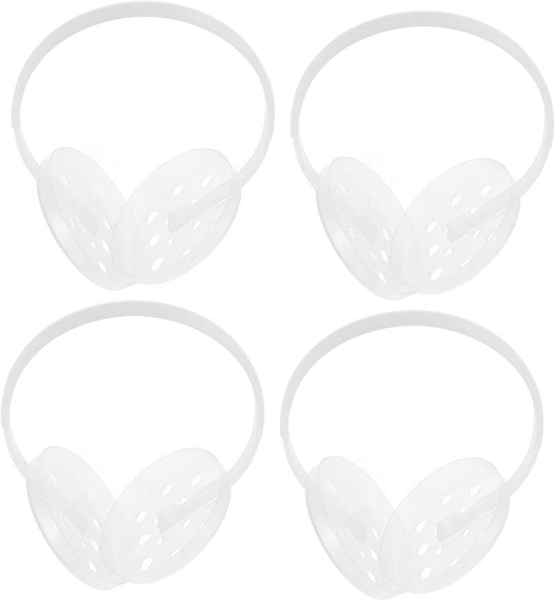 VALICLUD 4 قطع مجموعة هيكل واقي الأذن البلاستيكي القابل للتعديل طقم تجميع DIY حامل واقي الأذن - Image 1