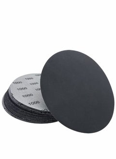 Generic 1000 Grit Wet Dry Sandpaper, 25 PCS 6 Inch Sanding Discs with Hook and Loop Back, Premium Silicon Carbide Abrasive Polishing Sandpaper Pads for Auto, Wood or Metal Polishing  - Image 1