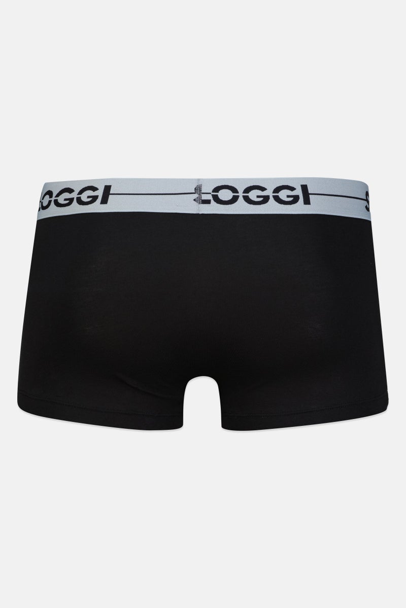 sloggi Men 3 Pieces Brand Logo Hipster Briefs, Multicolor - Image 4