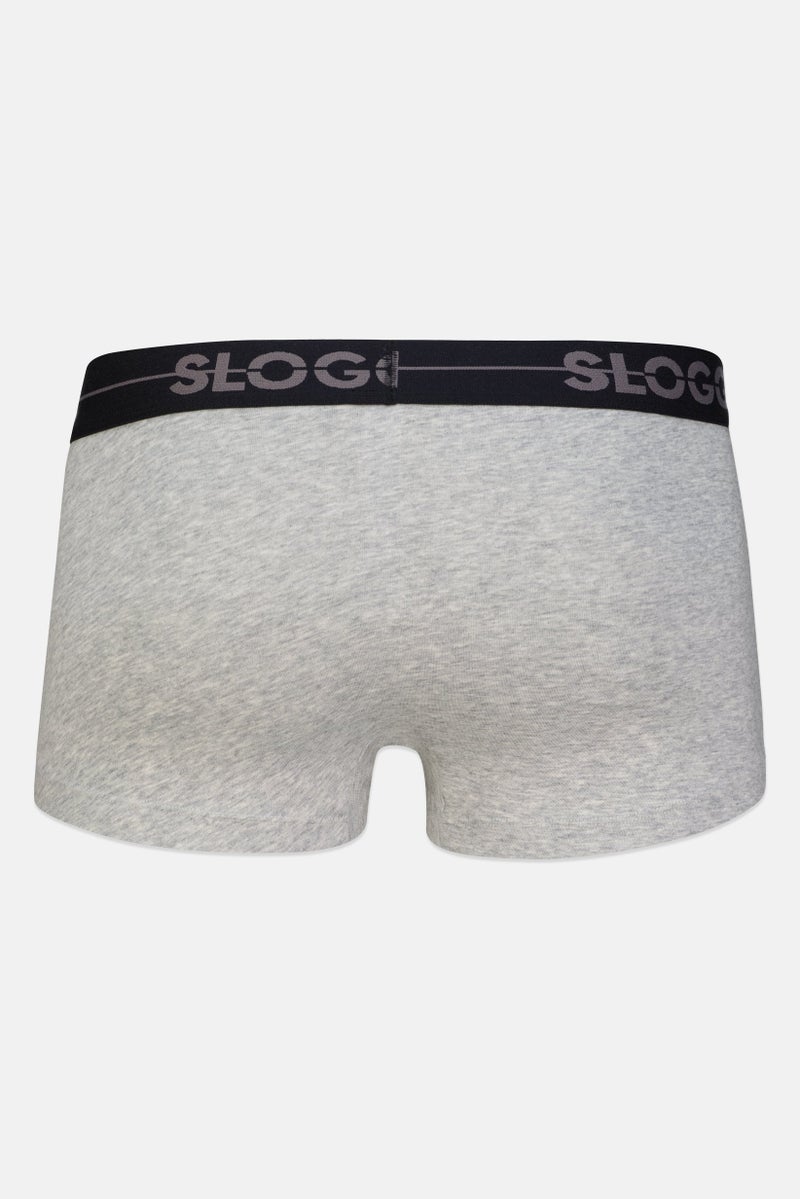 sloggi Men 3 Pieces Brand Logo Hipster Briefs, Multicolor - Image 3