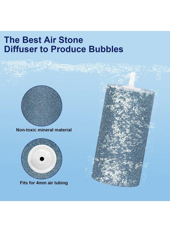 Simple Deluxe 4" X 2" Large Air Stone Cylinder for Fish & Plant in Aquarium and Hydroponics Air Pump, 10 Pack - Image 4