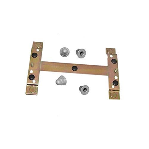 MTC VM943 / 9154457 License Plate Retainer (Rear Including 4 Cap Nuts # 985941/MTC VM548, Volvo Models) - Image 1