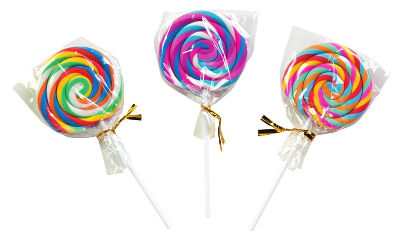 Geddes Raymond Geddes Swirl Pop Food Erasers (Pack of 24) - Image 1