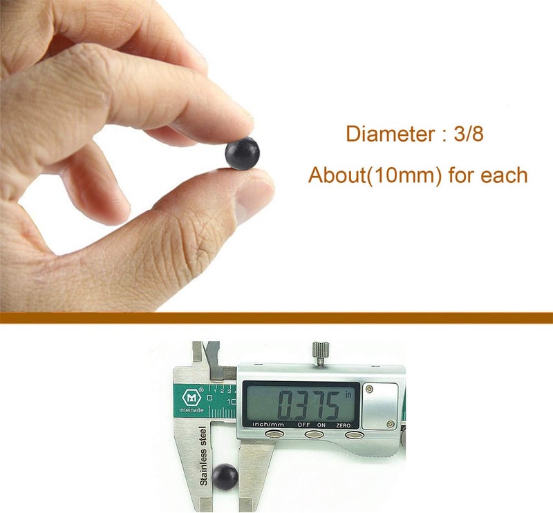 L Continue 1500 Pieces Diameter 3/8" Slingshot Ammo Biodegradable Hard Clay Ball. - Image 2
