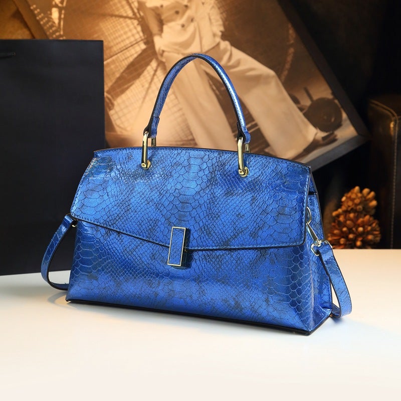 High-End Quality Genuine Leather Messenger Bag For Women 2023 New Fashion All-Match Elegant Handbag For Women Laser Shoulder Bag Fashion - Image 1
