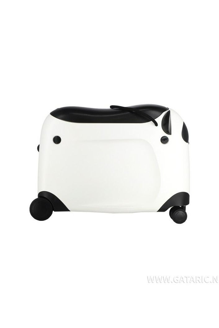 حقيبة أطفال ملونة بالكامل – حقيبة أطفال خفيفة الوزن بعجلات وغطاء صلب متين – حقيبة عربة سفر للأطفال الصغار والأطفال - Image 4