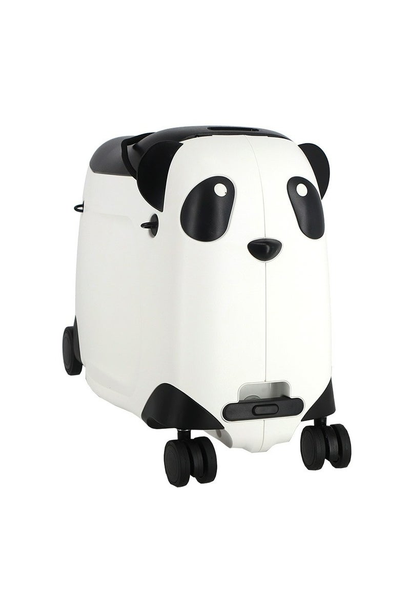 حقيبة أطفال ملونة بالكامل – حقيبة أطفال خفيفة الوزن بعجلات وغطاء صلب متين – حقيبة عربة سفر للأطفال الصغار والأطفال - Image 1