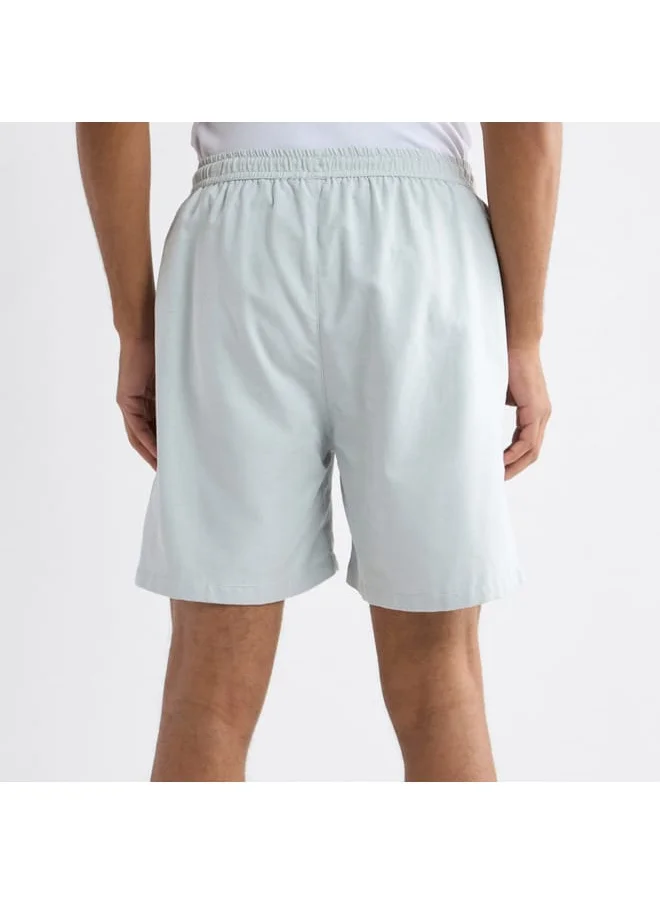 FAV Solid Flexi Waist Short with Drawstring and Pockets