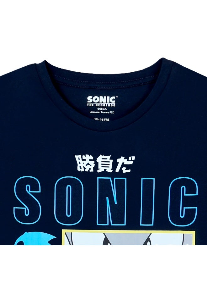 SONIC Sega Sonic world  Boy's Short Sleeve T-Shirt - Image 4