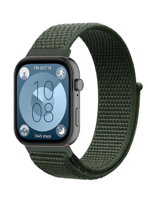 مناسب لـ Huawei Watch Fit 3/FIT 4/FIT 4 Pro Velcro Nylon Loop Strap