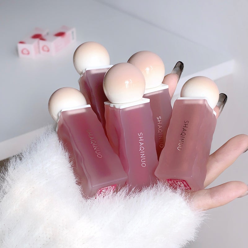 Shaqinuo Qin Guang Du Lens Surface Lip Glaze Water Light Du Du Du Glass Lip Moisturizing Students Lip Mud - Image 2