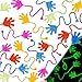 Shindel 115PCS Glitter Sticky Hands Bulk Party Favors Toys for Kids Stretchy Sticky Hands Toys for Goodie Bag Stuffers Fillers Classroom Treasure Box Carnival Prizes - Image 3