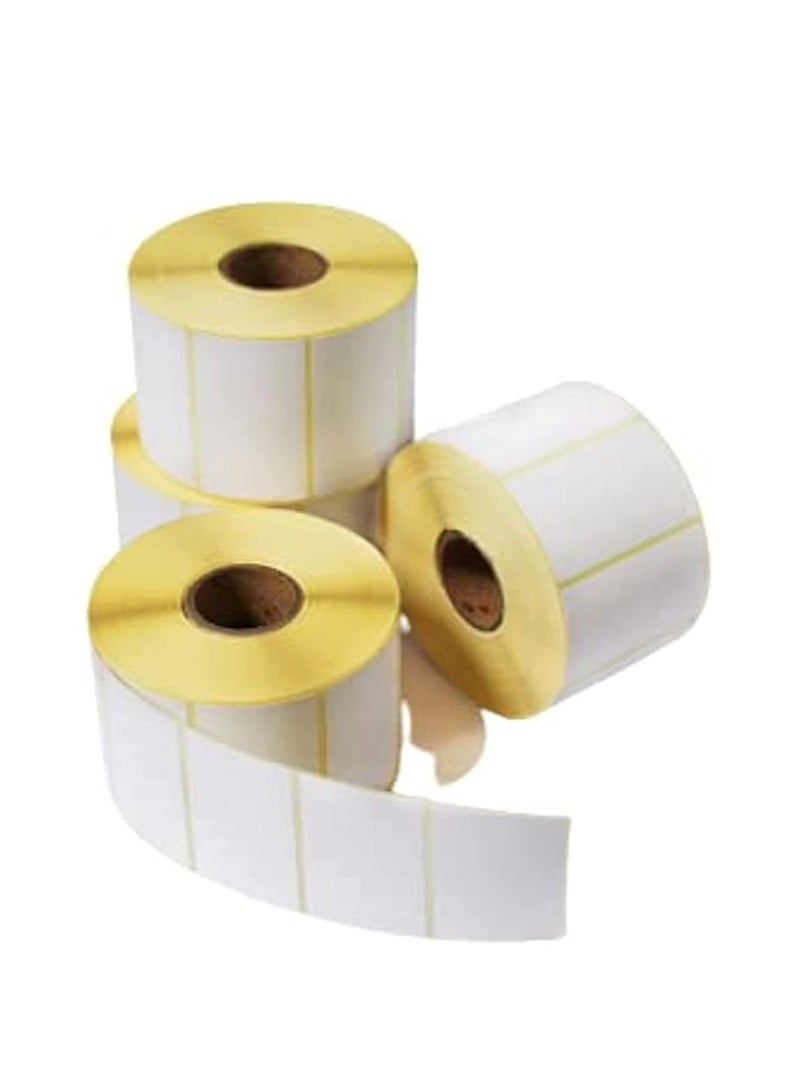 Terabyte 10 Rolls - 50mm x 25mm Barcode Label Sticker Direct Thermal 1000 Labels Per Roll for Zebra GC420d GC420t GK420d GK420t GX420d GX420t GX430t For Grocery, Supermarkets, Retail Store, Pharmacy - Image 2