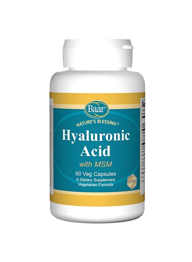 Baar Nature's Blessing Hyaluronic Acid with MSM VCaps - Image 1