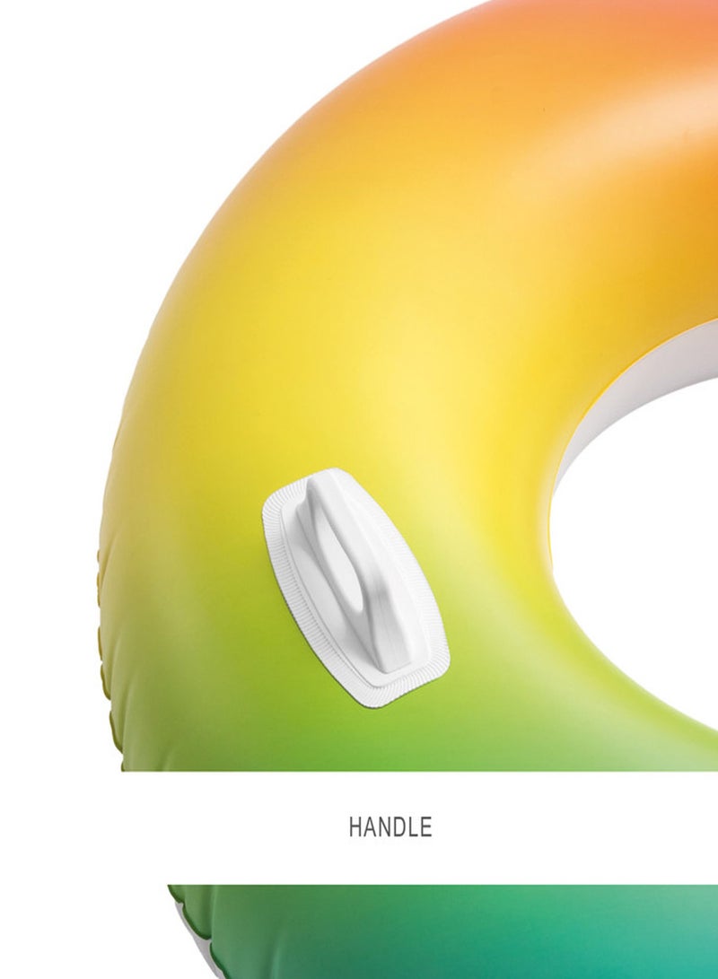 INTEX Rainbow Ombre Inflatable Pool Swim Tube 48inch  - Image 4