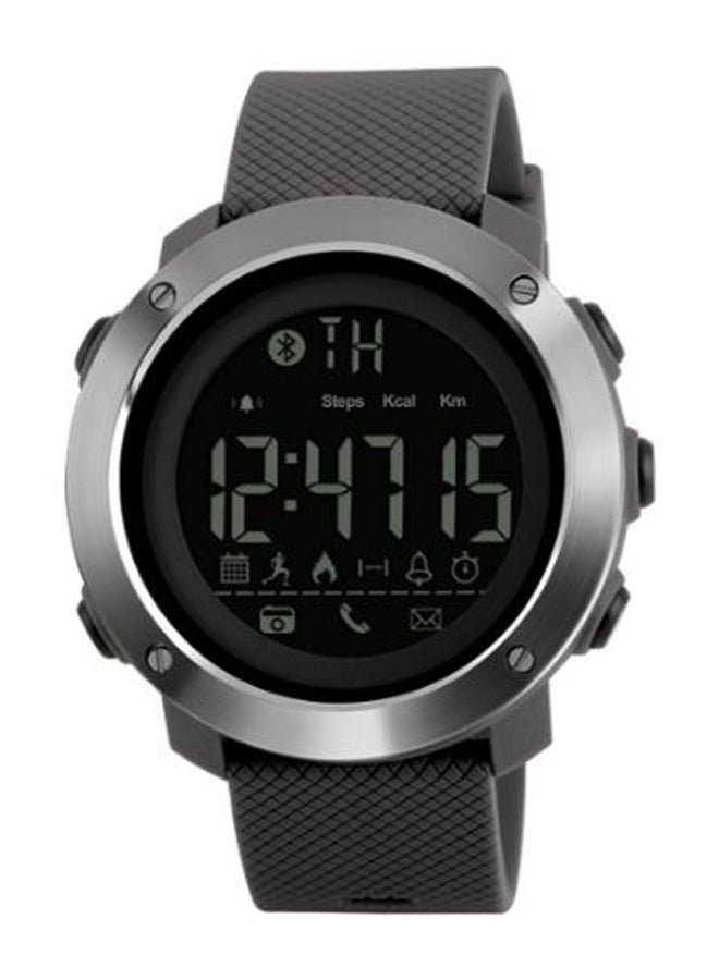 Men's Rubber Strap Digital Wrist Watch 1285# - 49 mm - Grey - Image 1