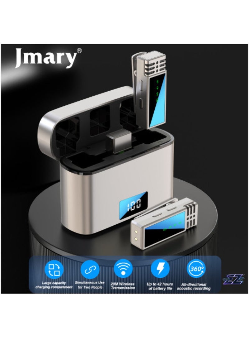 ELTRAZONE 2.4G Wireless Microphone for Mobile (Lightning) – High-Quality Audio for iPhone and iPad Recording  - Image 1