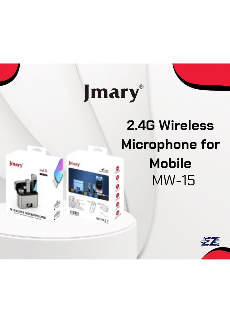 ELTRAZONE 2.4G Wireless Microphone for Mobile (Lightning) – High-Quality Audio for iPhone and iPad Recording  - Image 2