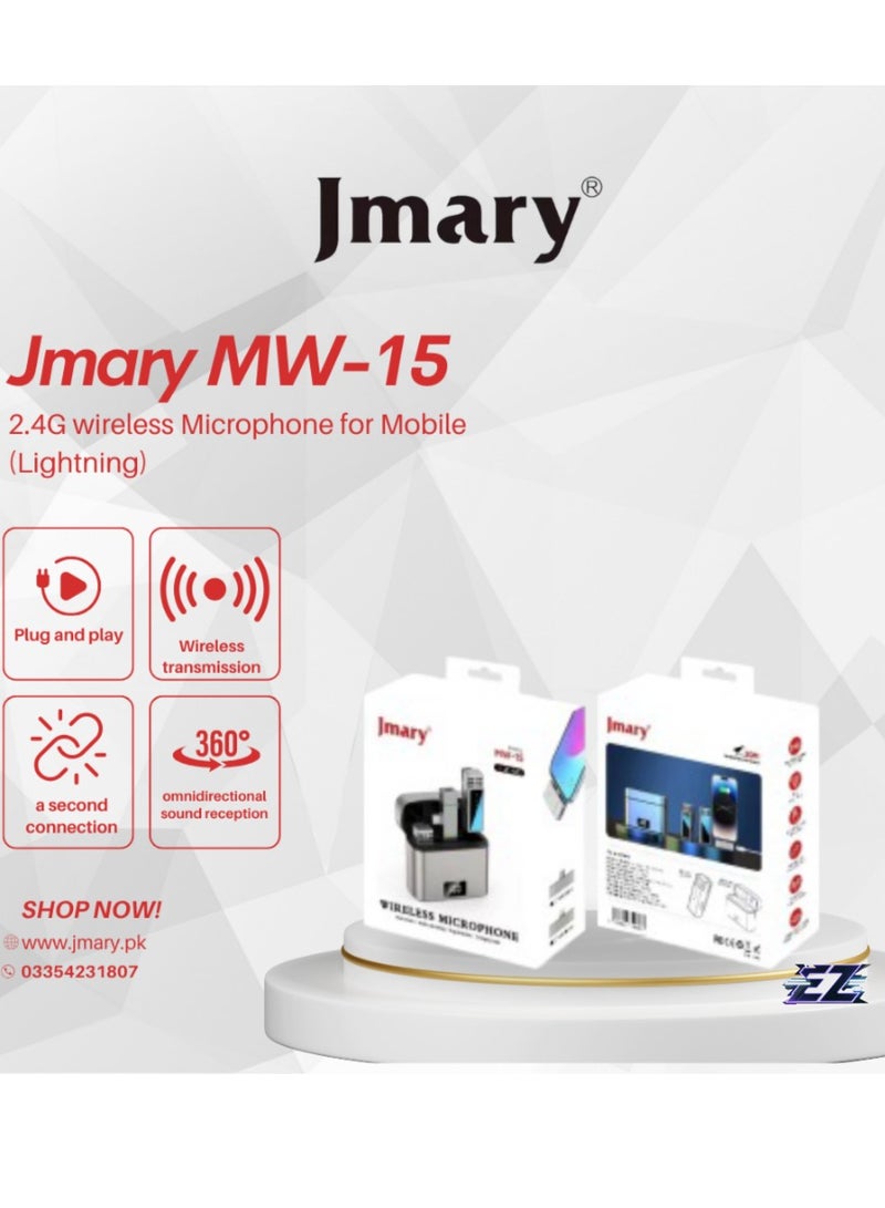 ELTRAZONE 2.4G Wireless Microphone for Mobile (Lightning) – High-Quality Audio for iPhone and iPad Recording  - Image 3