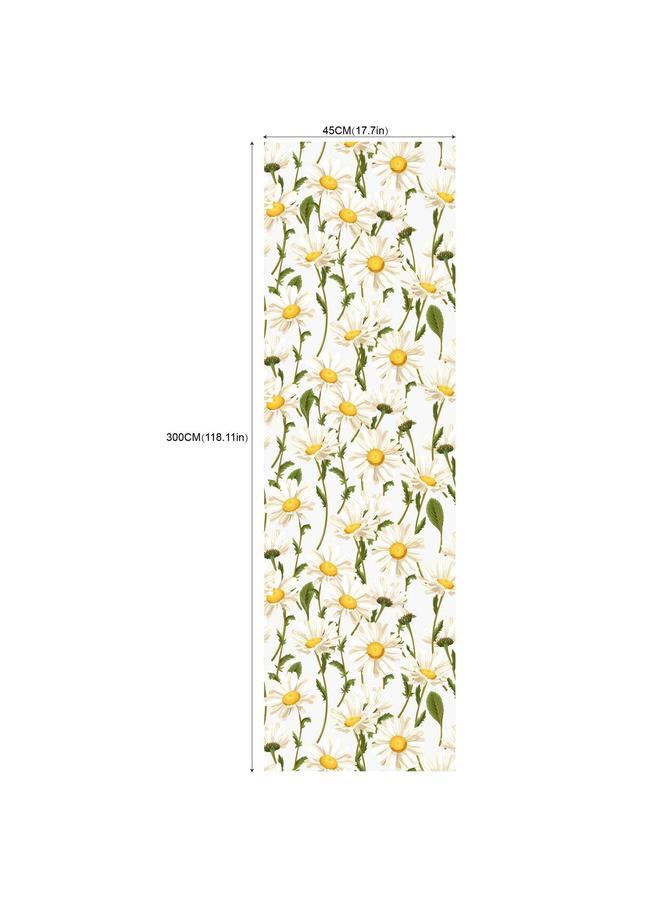 Bluejw Small Fresh Green Plant Flower And Leaf Lemon Self-adhesive Wallpaper Wallpaper Bedroom Hotel Decoration Wallpaper RW181-200 - Image 1