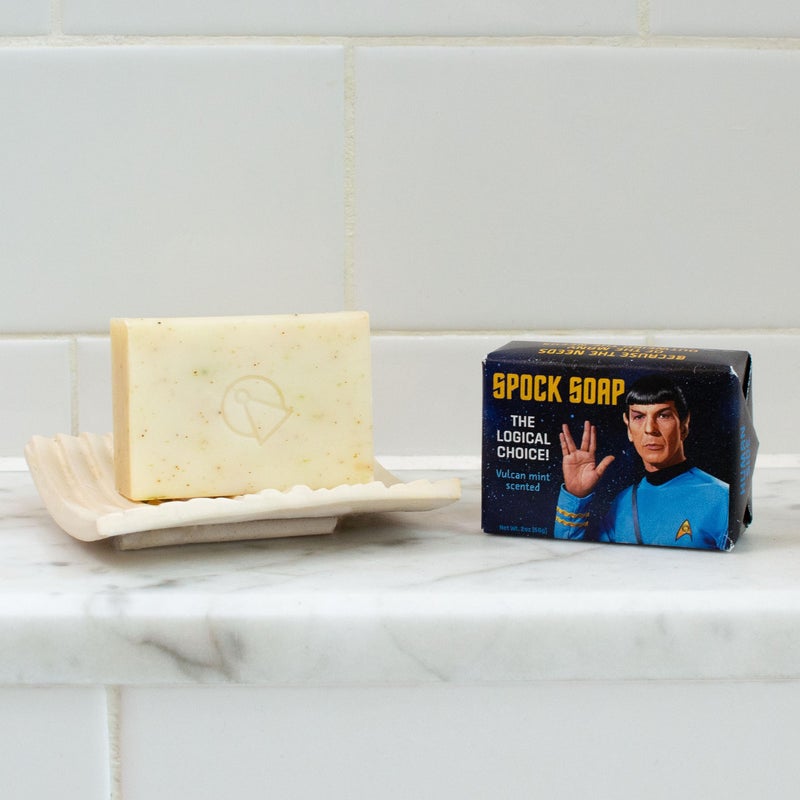 The Unemployed Philosophers Guild Star Trek Spock Soap - Made in the USA, 2oz (56g) Travel or Hotel Sized Guest Bar Soap - Image 4