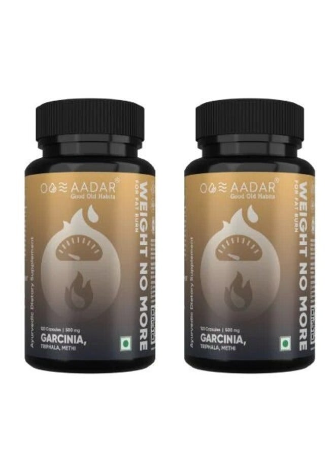 AADAR Weight No More 120 Capsules Pack Of 2 - Image 1