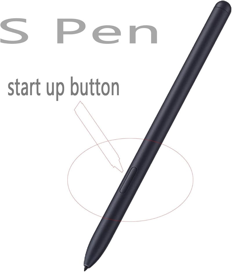 CaoXiong Galaxy Tab S7 Stylus Pen Replacement for Samsung Galaxy Tab S7, Tab S7+ Plus, Tab S7 FE, S8, S8+, S8 Ultra S Pen Stylus+ Tips/Nibs (Black Pen) - Image 5