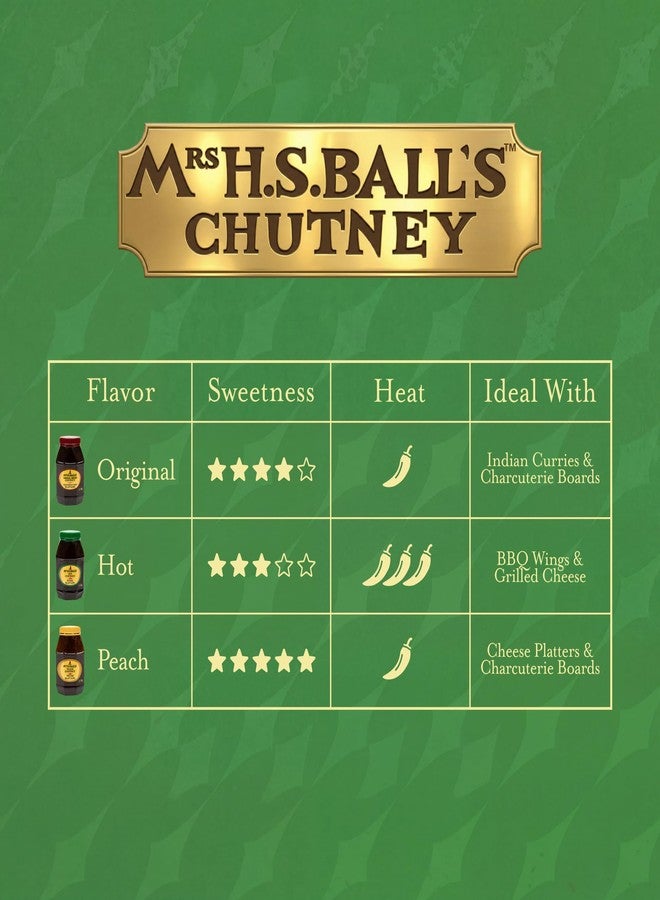 Mrs H.S. Balls H S Chutney Original Flavor The Recipe That Survied A Shipwreck, (1) 1.1Kg, In A Wide Mouth Octagonal Plastic Jar - Imported from South Africa - - Image 5