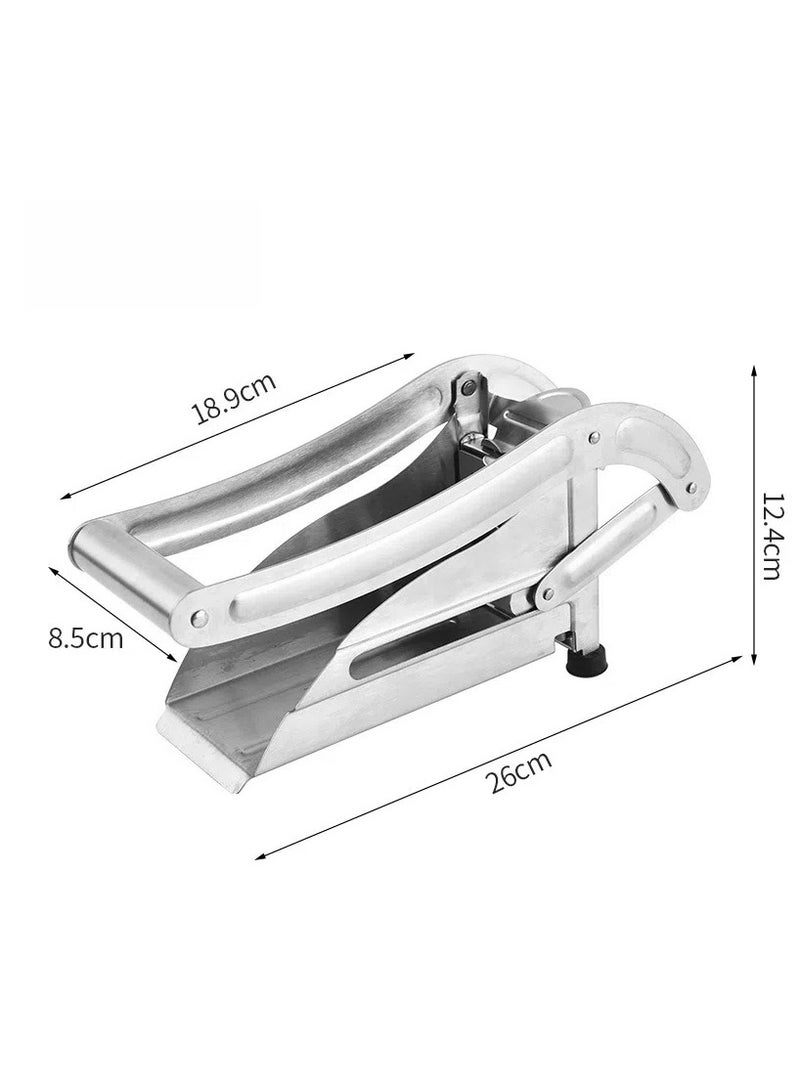 عام مقص صباط فرنسي بيدوي، مصنوع من الفولاذ المقاوم للصدأ. وهو مقص بطاطس مطبخي، يمكن استخدامه كمقص لخضار أخرى كالخيار لجعل شريطه. يعد بادمج بيدوي للبطاطس. - Image 2