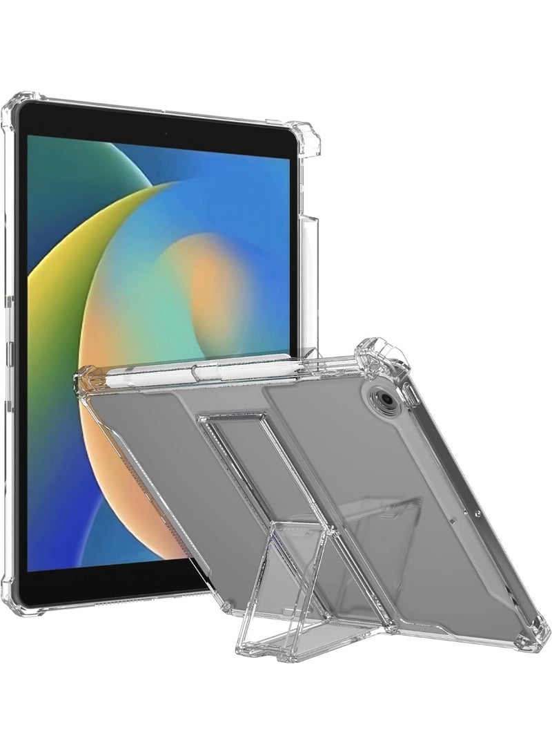 Transparent Stand Case for Huawei MatePad SE 10.4-Inch (2022 Release) – Shockproof Slim Lightweight TPU Bumper, Anti-Yellowing Kickstand Cover with Pencil Holder, Clear Protective Tablet Case - Image 2