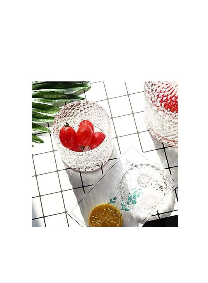 Faceted Crystal Storage Jar – Elegant Candy, Cookie, or Biscuit Barrel, Versatile and Stylish Home Décor, Ideal for Organizing Treats, Sweets, and Small Items, Perfect for Kitchen or Living Room Display - Image 4