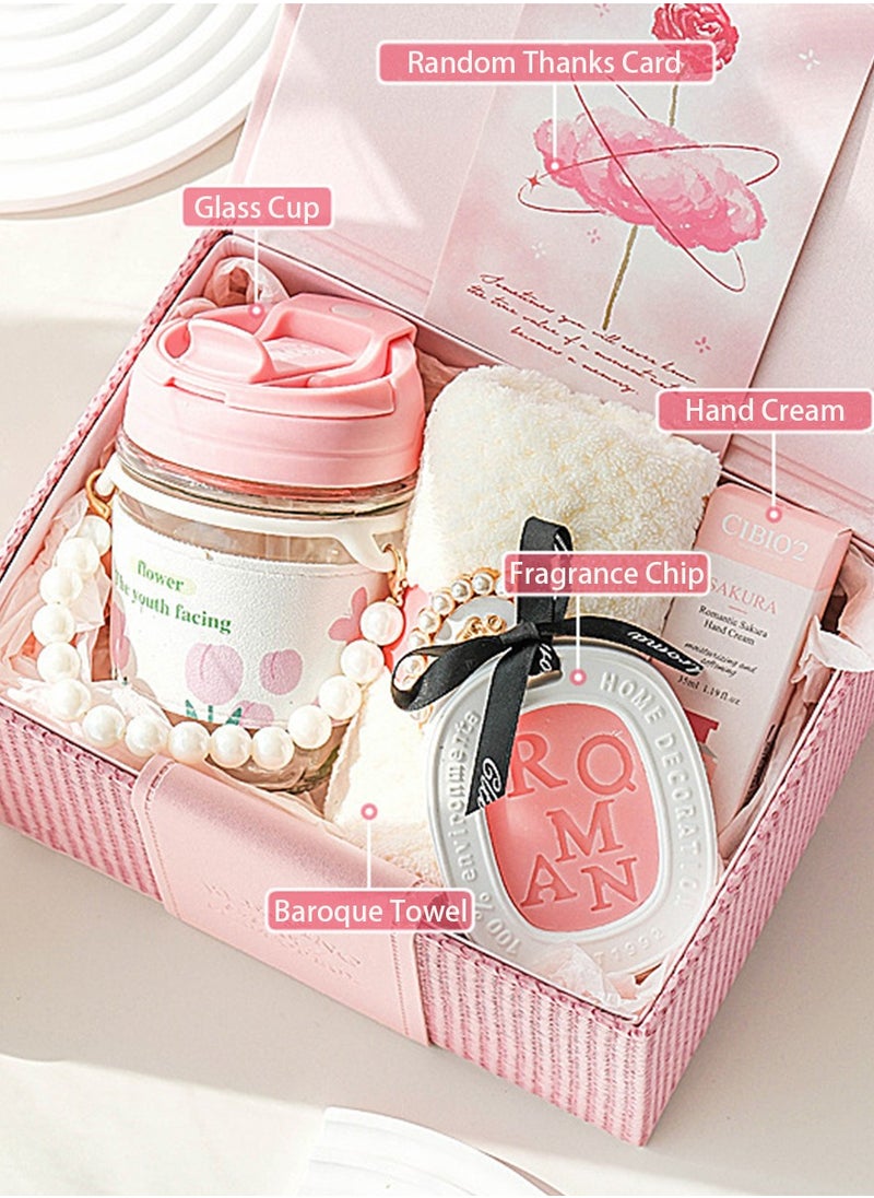 Generic Birthday gift for Ladies Handmaid of honor gift box Wedding gift Bride Wedding towel hand cream Cup and saucer - S2  - Image 1
