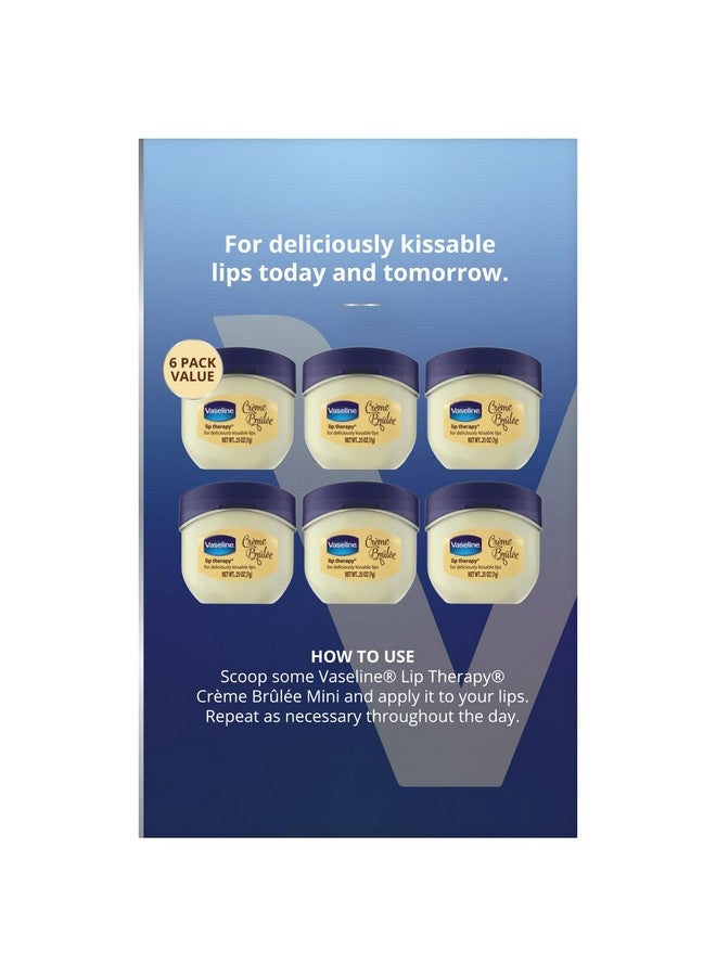Vaseline Lip Therapy, Creme Brulee 0.25 oz (6 Pack) - Image 3