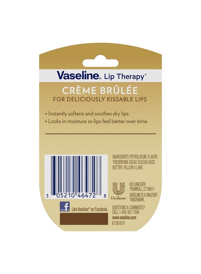 Vaseline Lip Therapy, Creme Brulee 0.25 oz (6 Pack) - Image 5
