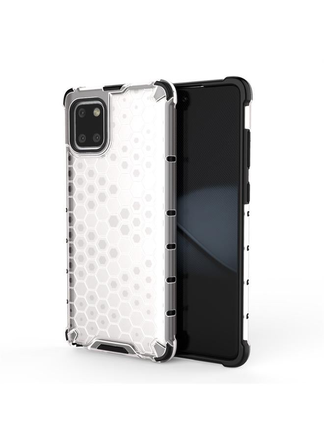 S-TOP Case For Galaxy Note 10 Lite Shockproof Honeycomb PC + TPU Protective Case - Image 1