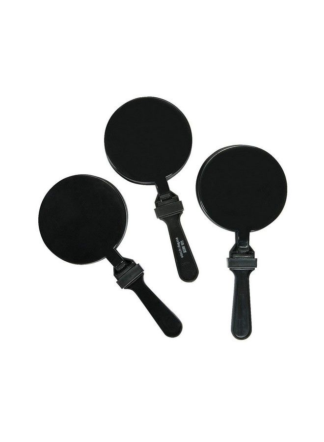 Fun Express Black Round Clapper Toys Noisemakers Hand Clappers 12 Pieces - Image 1
